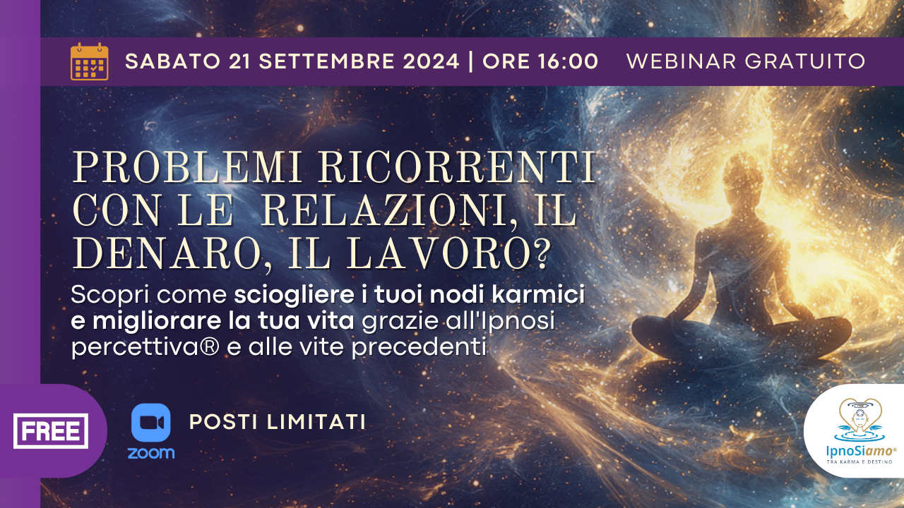 Problemi ricorrenti con relazioni, denaro, lavoro